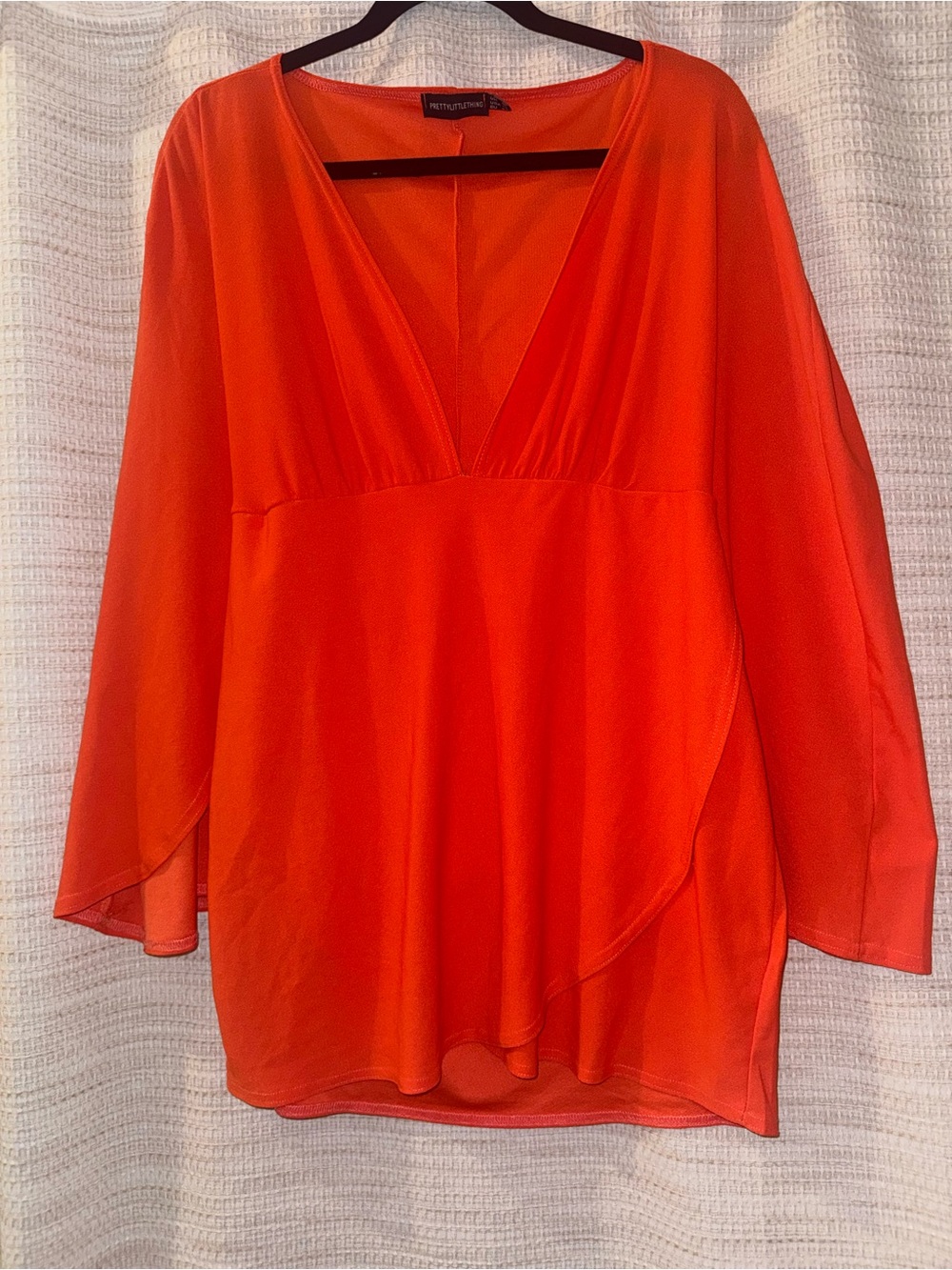 PrettyLittleThing Orange Dress Size 12